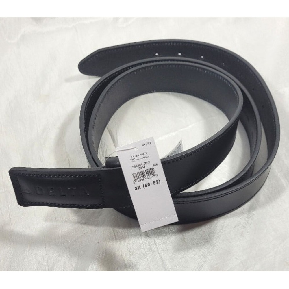 GAP‎ Genuine Buffalo Leather Delta Airlines Logo Mechanics & Movers Belt - 3X